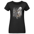 T-shirt femme Chouette Saint Lary Noir Profond S