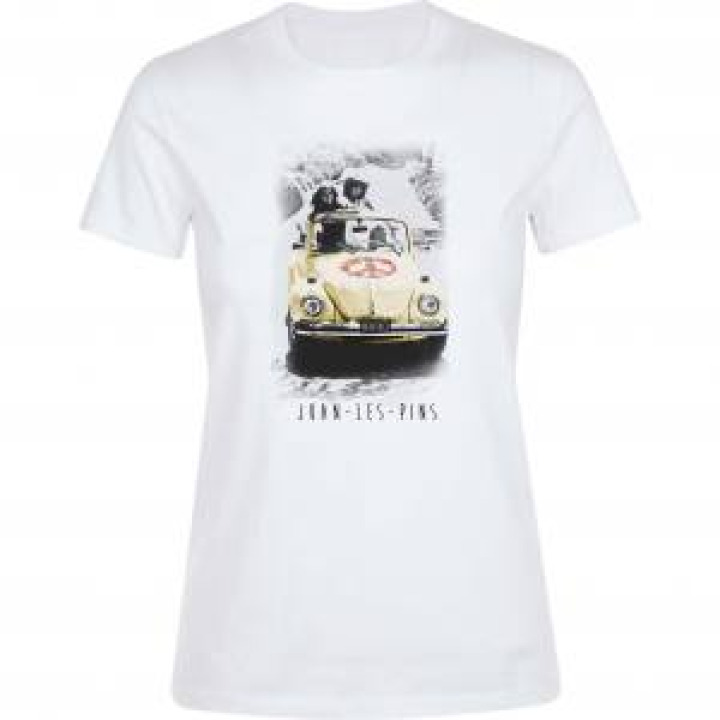 Tshirt femme Coccinelle Juan les Pins Blanc M