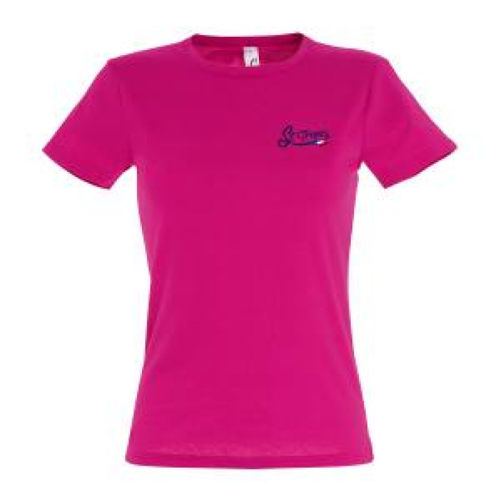 Tshirt femme E1330 Ref 35597 Saint Tropez Blanc M