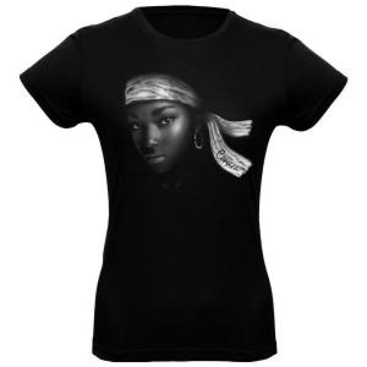 Tshirt femme Laeticia Corsica Noir Profond S
