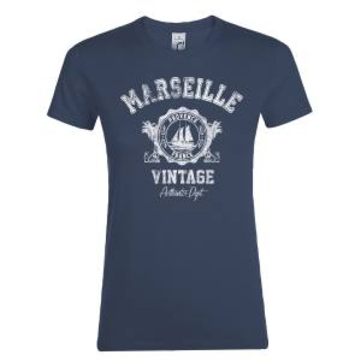 Tshirt femme Marseille Vintage Denim S