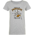 T-shirt femme premium bio En Mode Festnoz Heather Grey XS