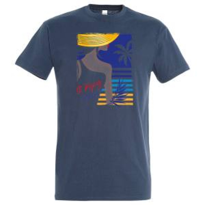 Tshirt femme Saint Tropez Festival Denim M