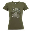 T-shirt femme Saint Tropez Légende Biker French Riviera Noir Profond S