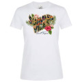 T-shirt femme Summer Vibes Saint Tropez Blanc S