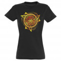 T-shirt femme Triskell Black S