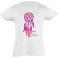 T-shirt fillette Attrape-r&ecirc;ves Saint Malo Blanc 2 ans
