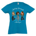 T-shirt fillette Jolies Sir&egrave;nes de Bretagne Aqua 2 ans