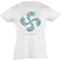 T-shirt fillette Papillon Croix Basque Pays Basque Rose Orchid&eacute;e 2 ans