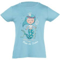 T-shirt fillette Reine des Sirènes Saint Jean de Monts Fuschia 2 ans