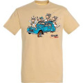 T-shirt homme 2 CV Podlait Sable S