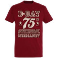 T-shirt homme 75th Anniversary Normandy Chili S