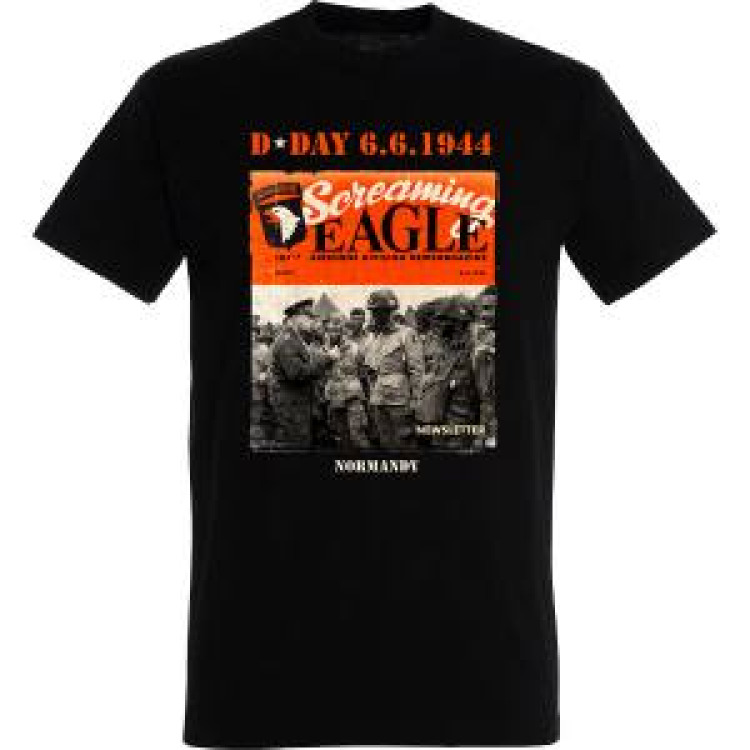 T-shirt homme Affiche Screaming Noir Profond S