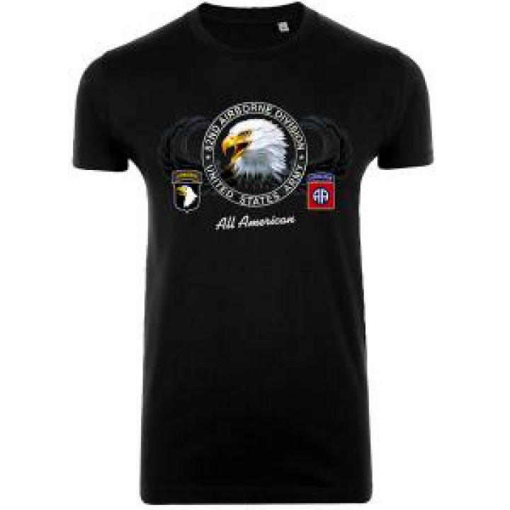 Tshirt homme Aigle 82eme Airborne Denim M