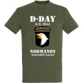 T-shirt homme Aigle Airborne D-Day Sable M