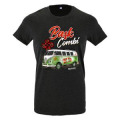 T-shirt homme ajust&eacute; Bask Combi Biarritz Anthracite Chin&eacute; S