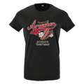 T-shirt homme ajusté Bassin d’Arcachon Authentic Territories Anthracite Chiné S