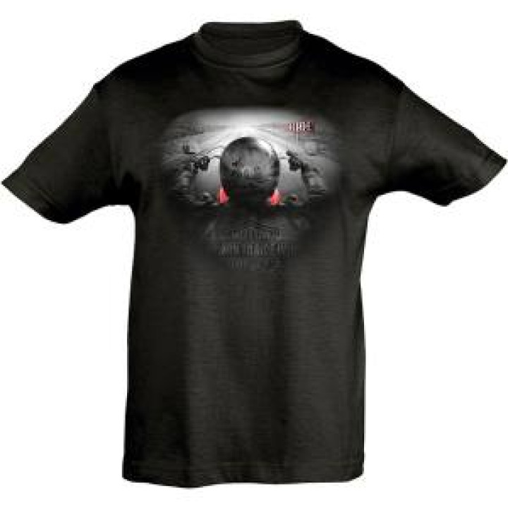 Tshirt homme ajusté Casque Corsica Noir Profond XS