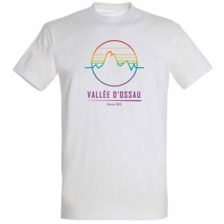 T-shirt homme ajusté Logo Client Vallée D’Ossau 2023 Noir Profond XL
