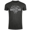 T-shirt homme ajust&eacute; Triskell Celtic Art Version Grise Anthracite Chin&eacute; XS
