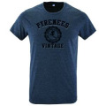 T-shirt homme ajusté Vintage Marshall Pyrénées Denim Chiné S