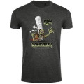T-shirt homme ajust&eacute; Zombigouden Anthracite Chin&eacute; XS