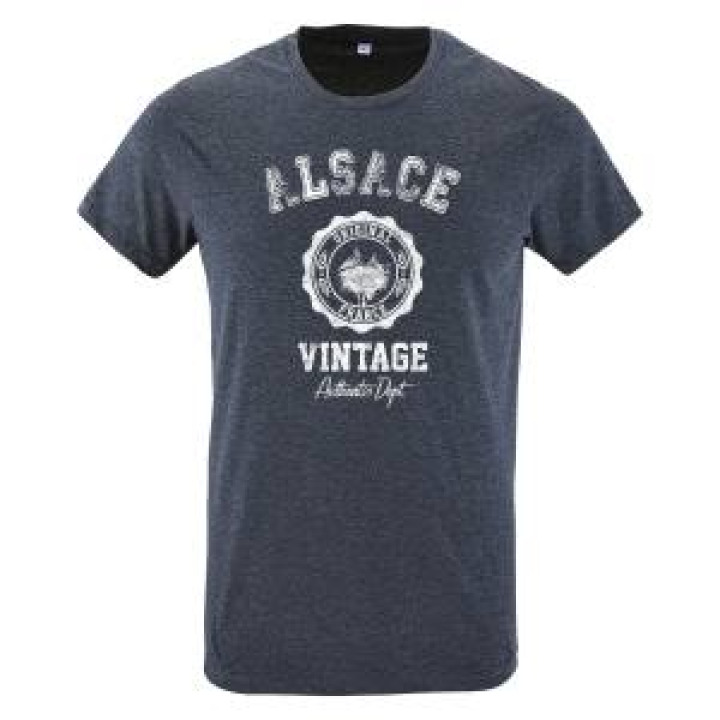 Tshirt homme Alsace France Vintage Denim S