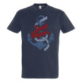 T-shirt homme Ancre Bleue Saint Nazaire Marine S