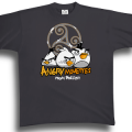T-shirt homme Angry Mouettes (Bb18481) Gris Souris S