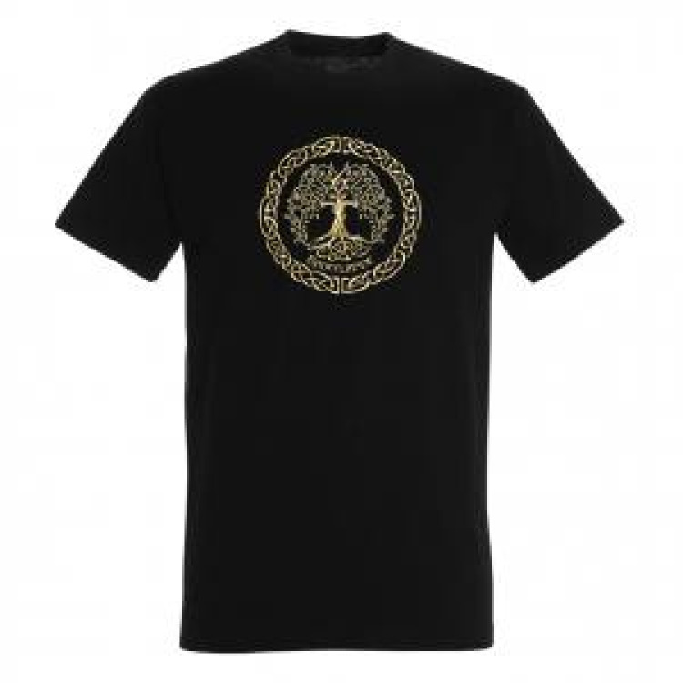 T-shirt homme Arbre de Vie Broc&eacute;liande Noir Profond 3XL