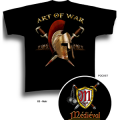 T-shirt homme Art of War (Md1005) Noir Profond XS