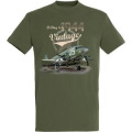 T-shirt homme Avion Tarmac Vintage D-Day 1944 Army S