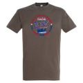 T-shirt homme Barge dans Cercle D-Day Gris Chin&eacute; S