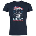 T-shirt homme Barge de D&eacute;barquement dans le Soldat D-Day Marine S