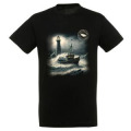 T-shirt homme Bateau Phare Bretagne Noir Profond XS