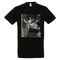 T-shirt homme bio ajusté Girafe Gamme Black Bioparc + transfert Col Bioparc Noir XS