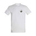 T-shirt homme bio ajusté Panda Anniversaire Zoo de Beauval Blanc XS