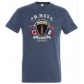 T-shirt homme Blason Shaef D-Day 6-6-1944 Gris Souris S