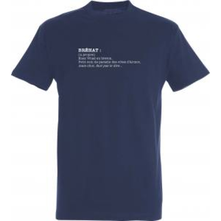 Tshirt homme Bréhat  Petit Coin de Paradis Exclusif Marine S