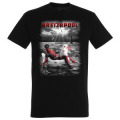 T-shirt homme Breizhpool sur Une Bou&eacute;e Noir Profond XS