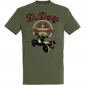 T-shirt homme Camion Etoile D-Day Army S
