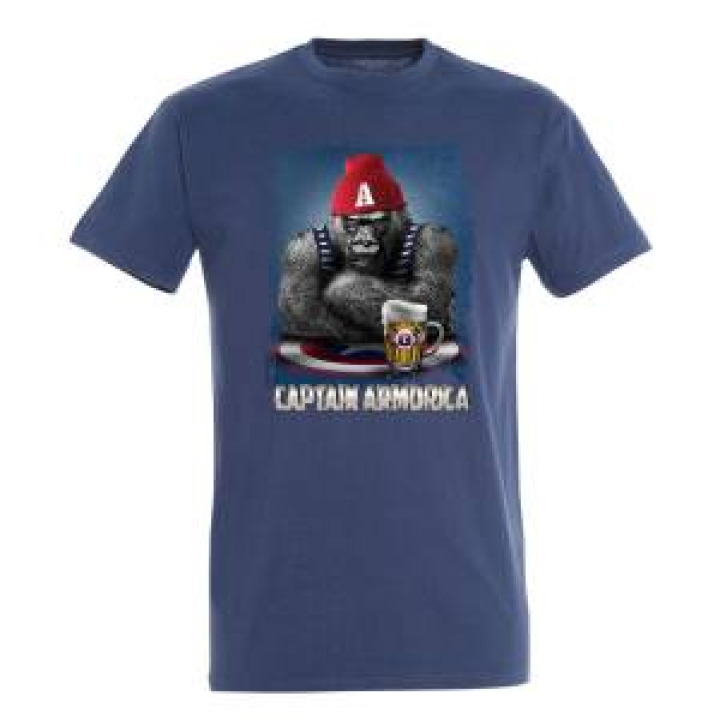 Tshirt homme Captain Armorica Denim S