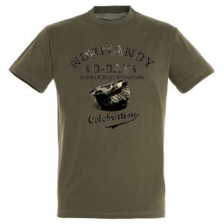 Tshirt homme Casque Normandy Celebration DDay Army S