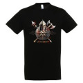 T-shirt homme Casque/ Boucliet/ Hache/ Lance Celtik Kingdom Noir Profond S