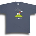 T-shirt homme Ch&acirc;teau de Falaise Gris Souris S