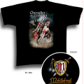 T-shirt homme Chevalier du Temple (Md1003) Noir Profond XS
