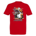T-shirt homme Cigogne le Bec Fin... Alsace France Rouge XS