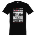 T-shirt homme D.Day 6/6/1944 5 Vues D&eacute;barquement Normandy Noir Profond S