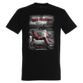 T-shirt homme Dead Poolhard la Mer du Mont Saint Michel Noir Profond XS