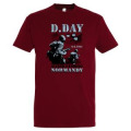 T-shirt homme Deux Soldats Parachutistes D-Day Normandy Denim S
